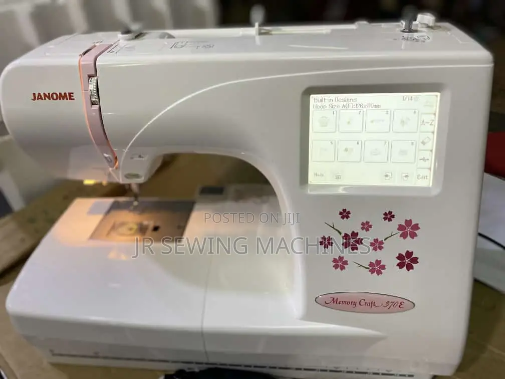 Janome 370E Embroidery Machine