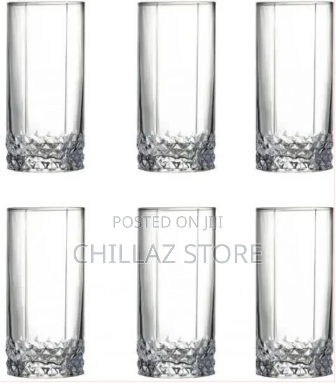 Tango 6 Piece of Water/Juice Glasses/Tumblers