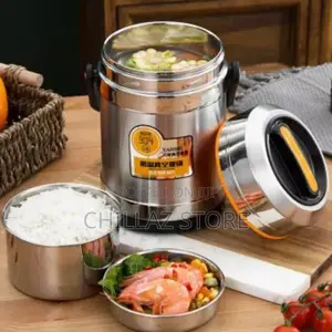 Steel Food Flask,Lunch Box 1.8 Litres Container –