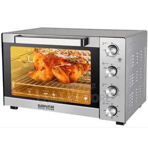 Global Star Microwave Oven With Rotisserie, 45 Litre –