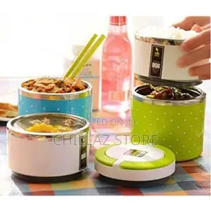 3 Layer Steel Food Insulated Lunch Box Container