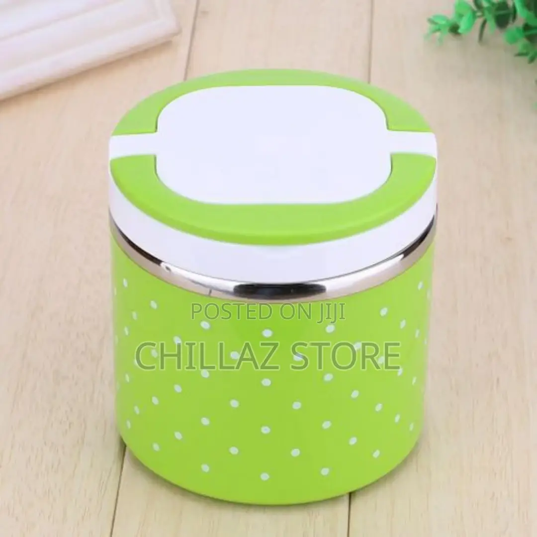 1 Layer Steel Food Insulated Lunch Box Container Tiffin