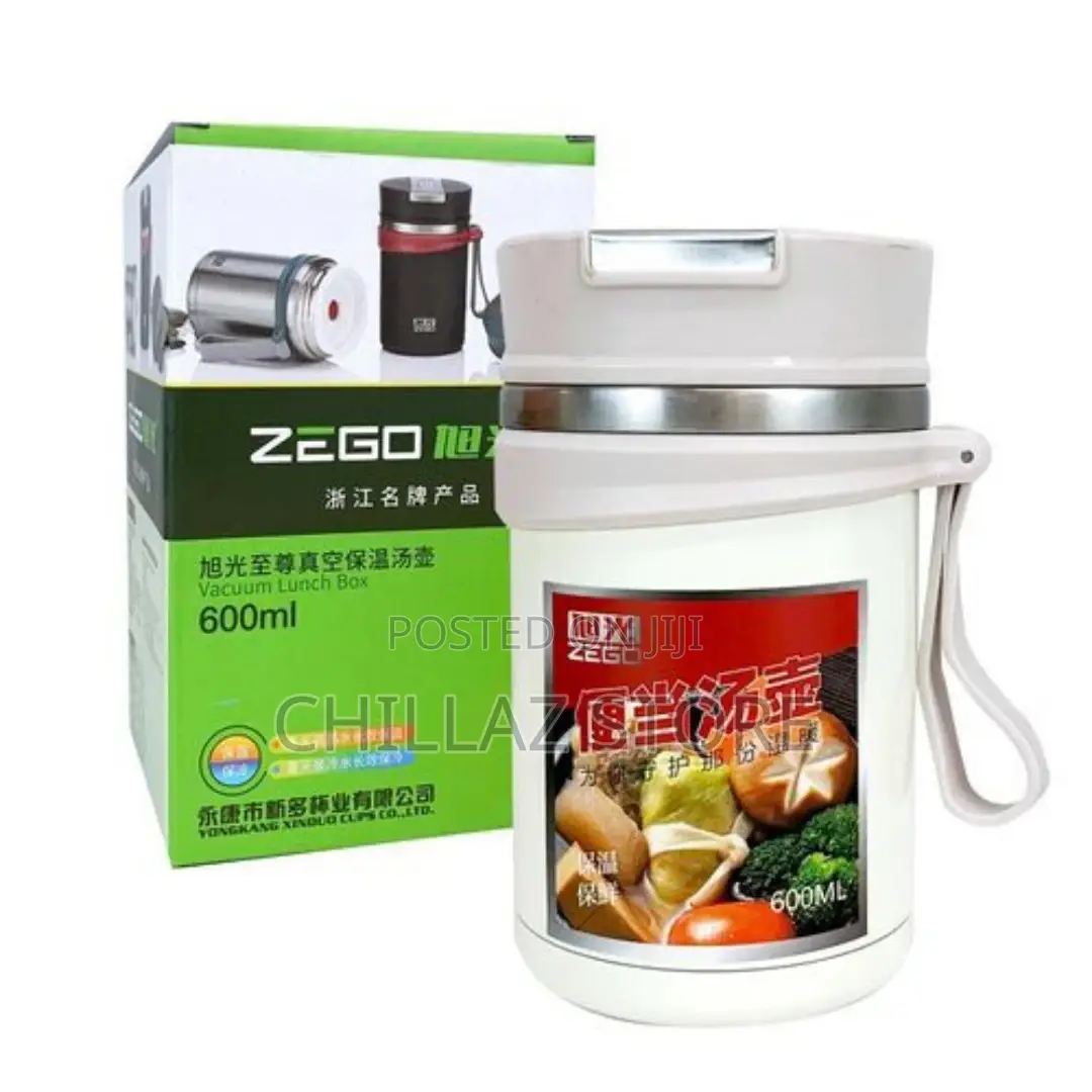 0.6L Steel Food Flask Lunch Box Storage Container