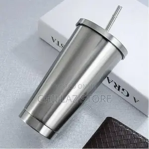 Coffee Mug With Lid Tea Cup Thermos Beer Travel