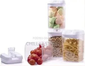 Easy Lock Square Airtight Kitchen Storage Containers