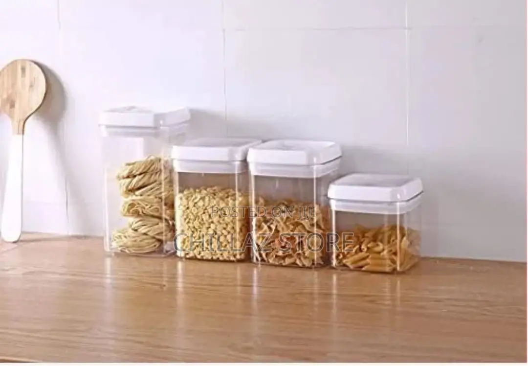 Easy Lock Square Airtight Kitchen Storage Containers