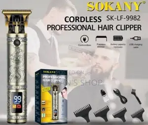 Professional Cordless Sokany Hair Clipper