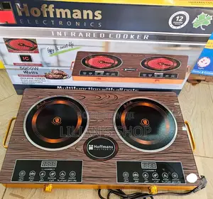 Hoffman 2 Burner Infrared Cooker Hot Plate Stove Cooker