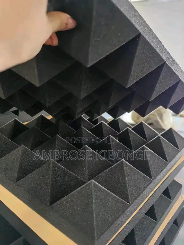 Full Size 4 by 6 Paired Acoustic Soundproof Wall Studio Foam