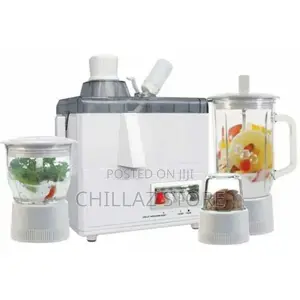 DSP 4 In1 Glass Food Processor,Extractor,Mixer, Blender
