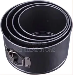 4 PCS Round Springform Tin Nonstick Cake Mould Bakeware Pan