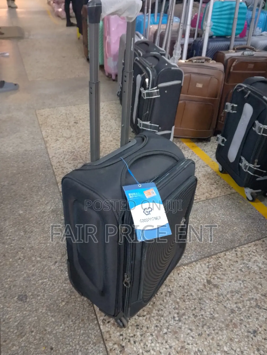 Original Cloth Good Partner Suitcases. Small.( Black)