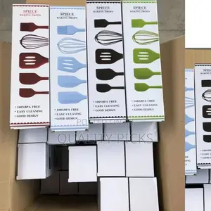 Wooden Silicone Utensils
