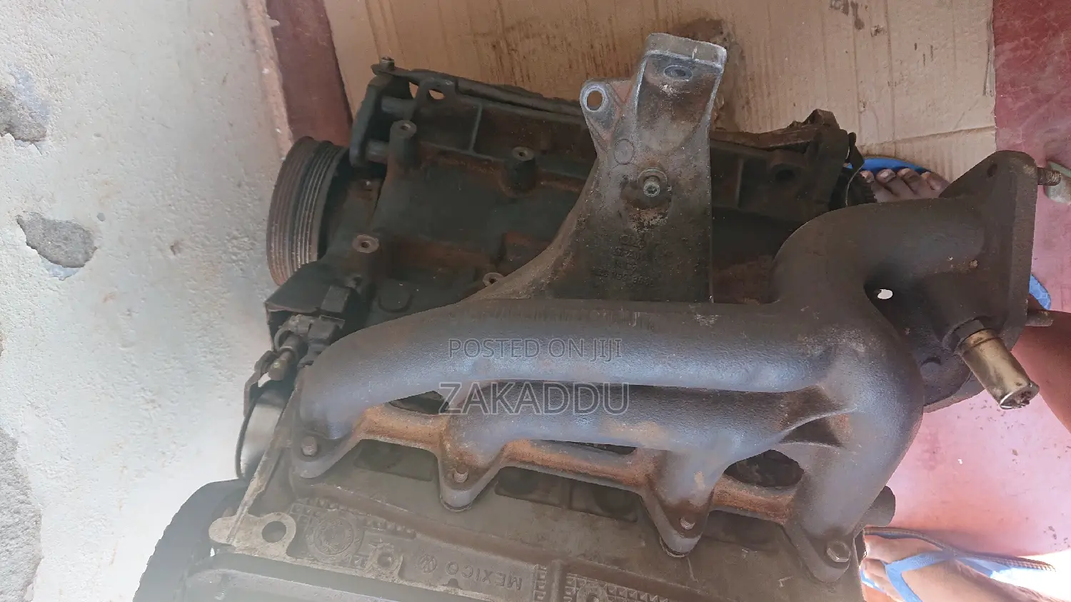 Skeleton Audi A4 Passat B5 Engine 1.6 8v 100 Hp Adp