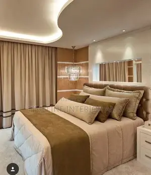 Circular Bedroom Gypsum Design.