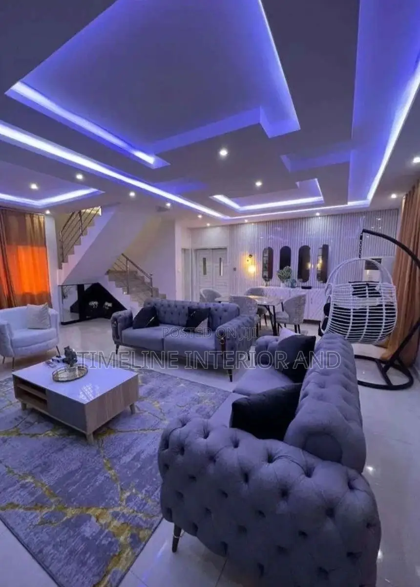 Best Living Room Gypsum Design and Furnishings.