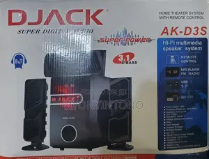 Photo - Djack Woofer With Bluetooth, Fm Radio and Deep Bass