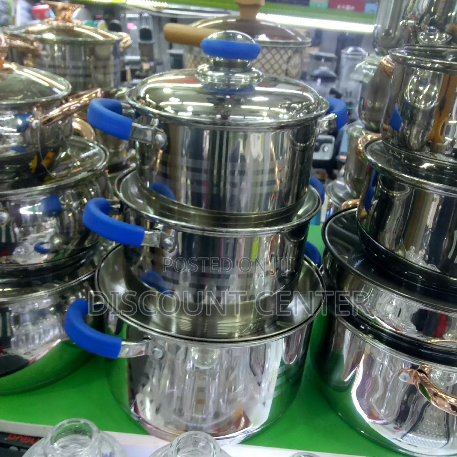 Stainless Steel Dishes 3 Pieces With Steel Covers
