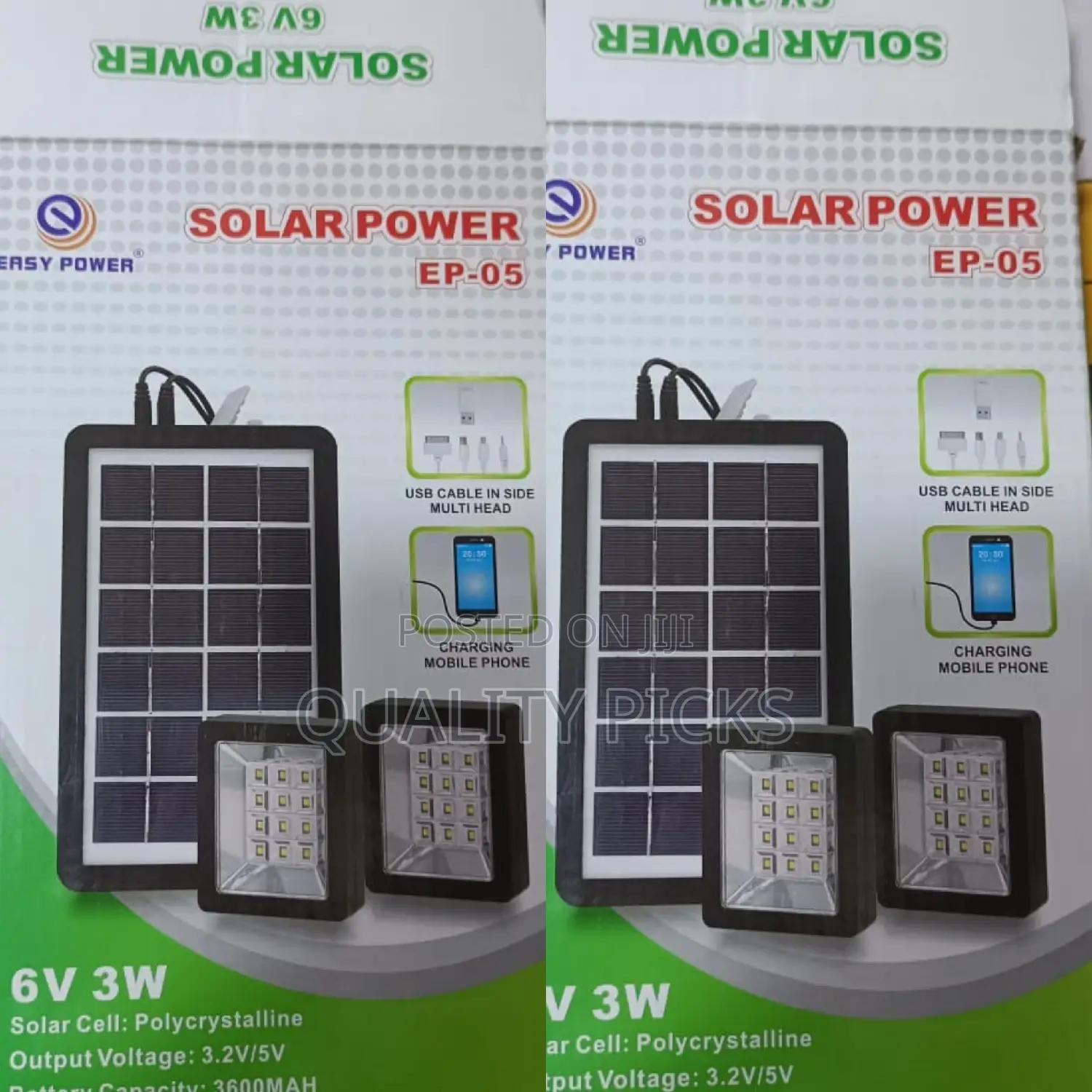 Solar Powed Kit