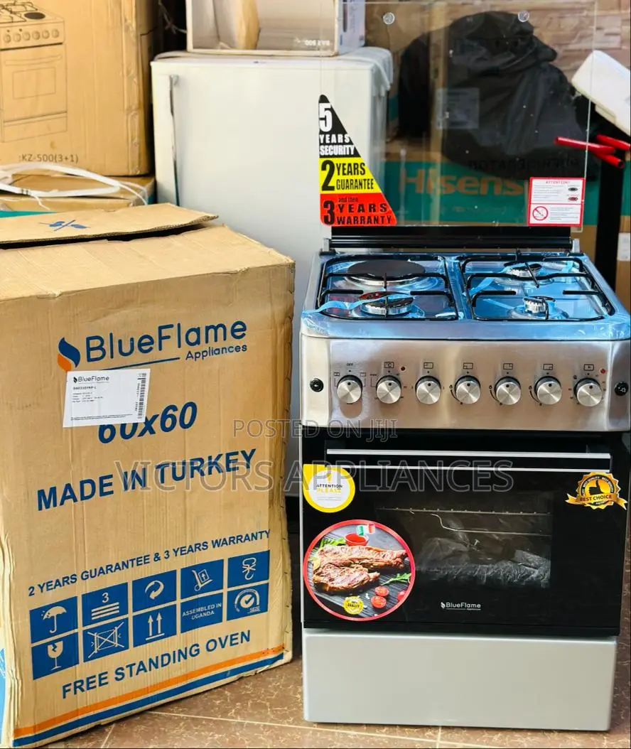 Blueflame Turkish Cooker 60x60cm 3+1 Stainless Steel Inox