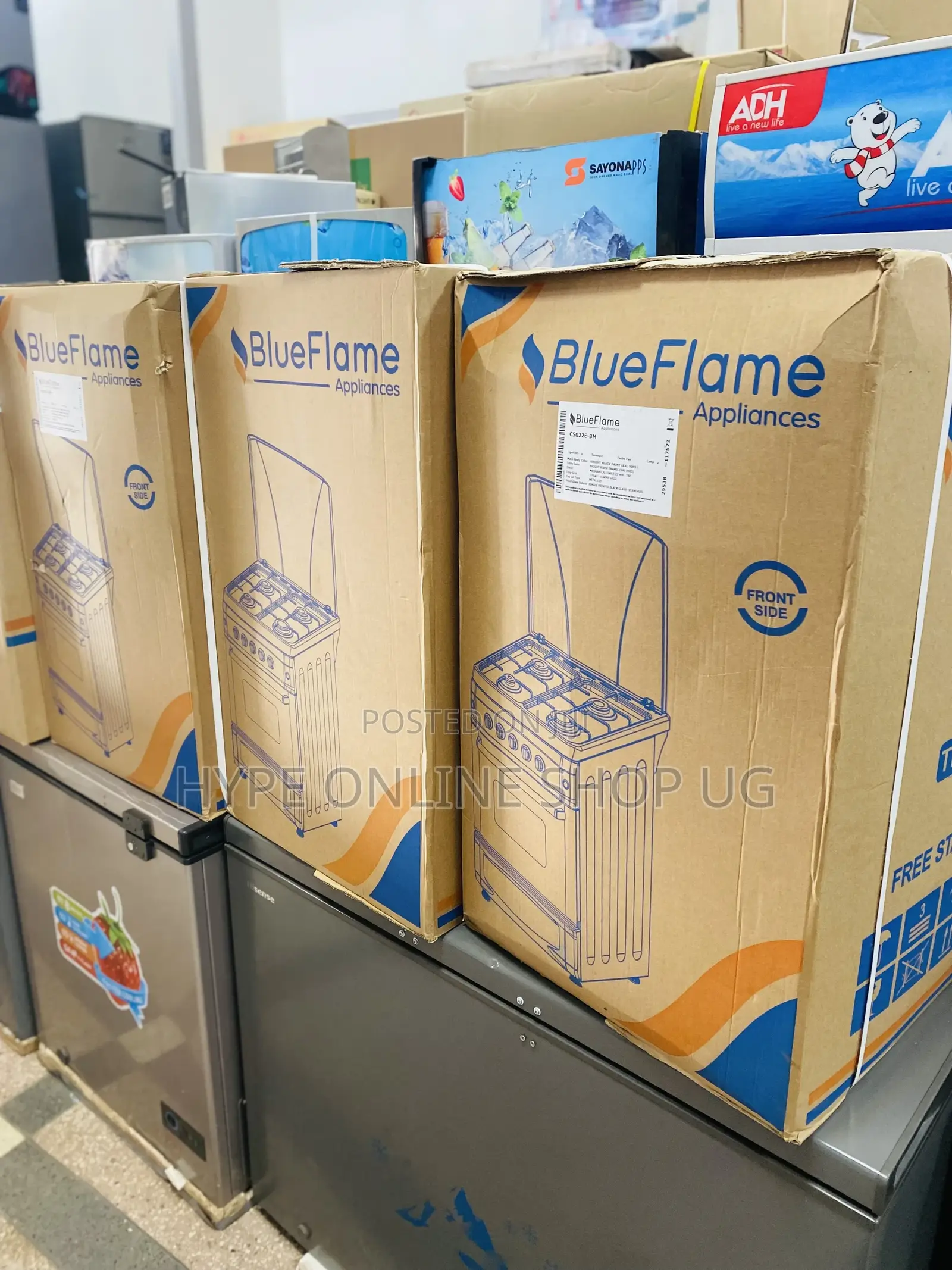 50by50 Blueflame Cookers