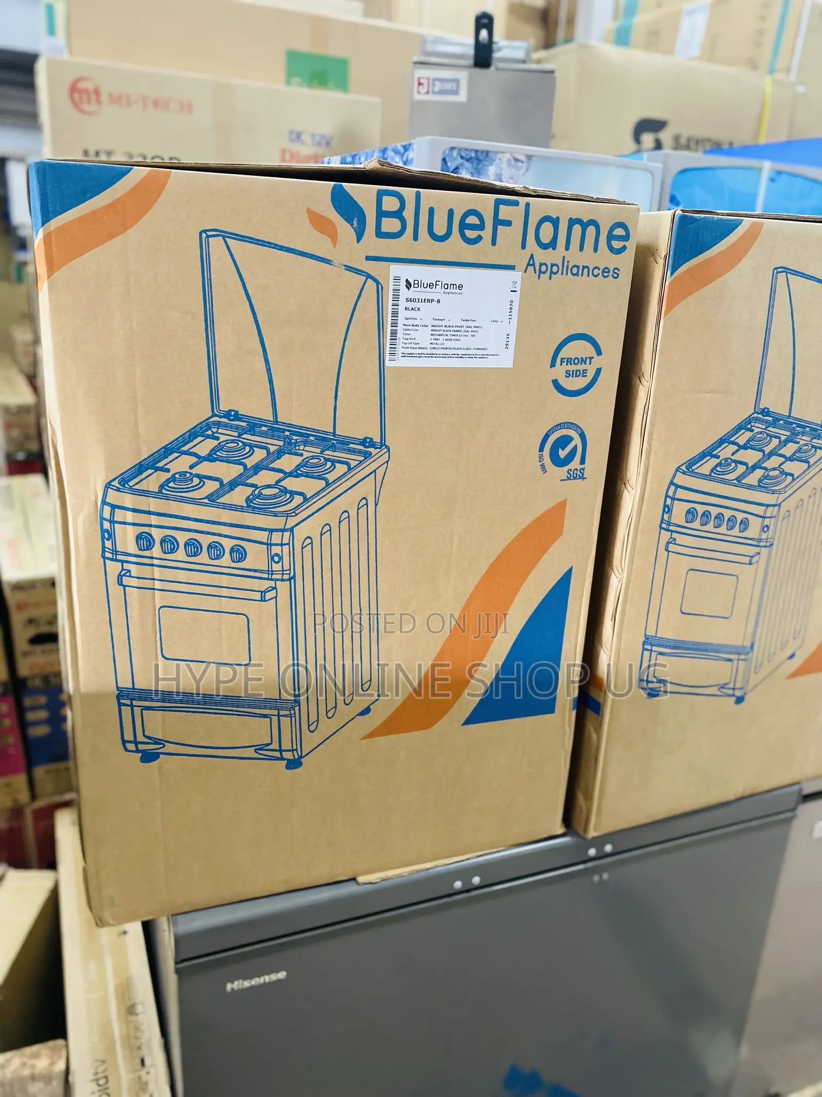 60by60 Blue Flame Cooker