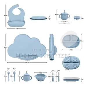 Newborn Baby Feeding Silicone Kit/Set