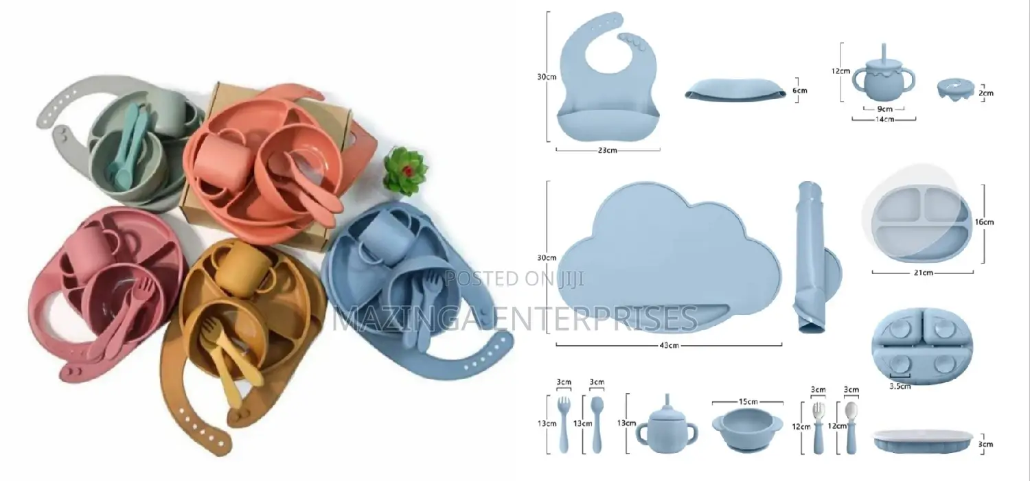 Newborn Baby Feeding Silicone Kit/Set
