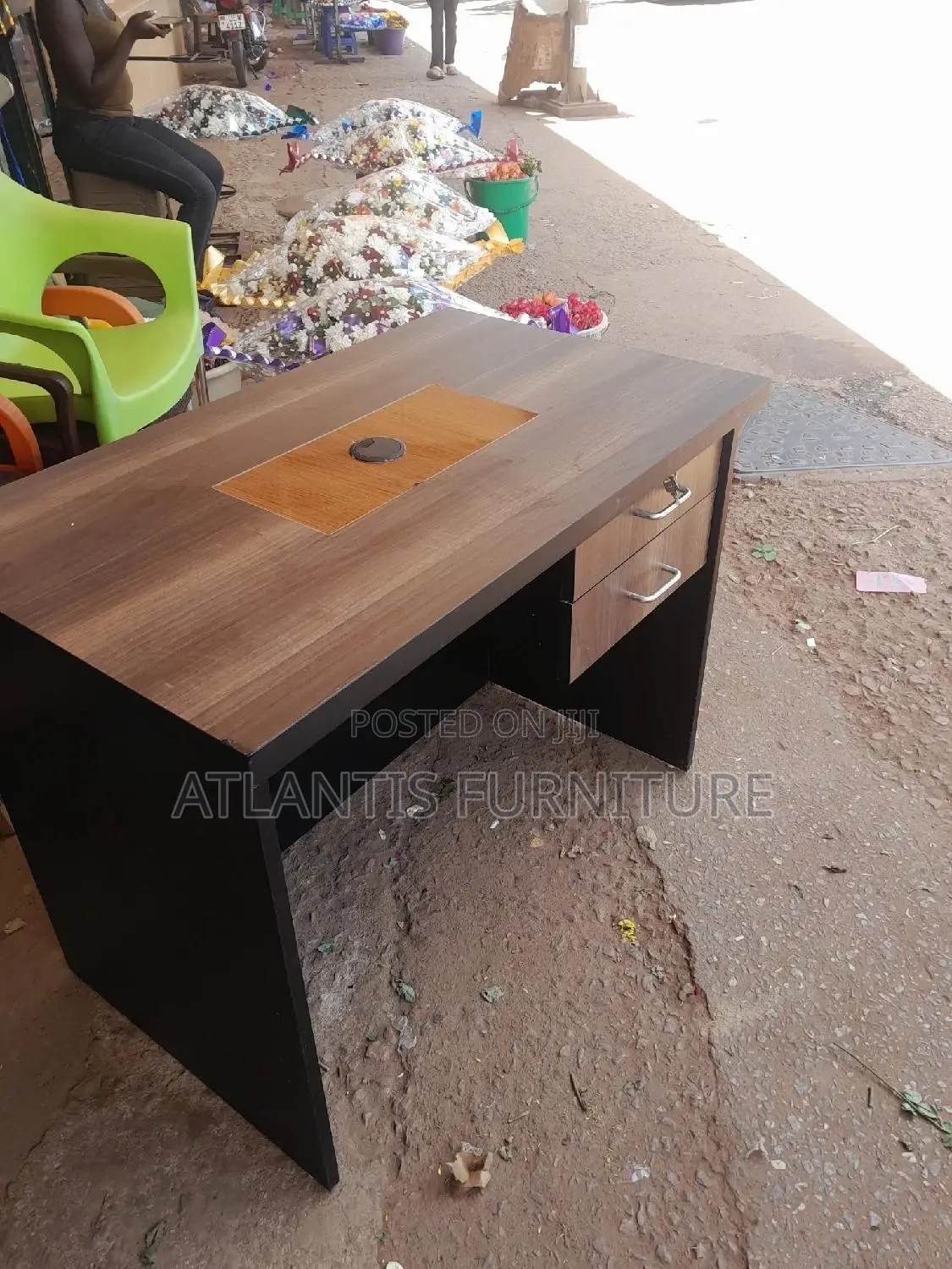 Office Table With Two Drawers