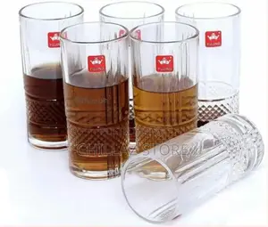 6 Pieces of Self Design Juice Glasses