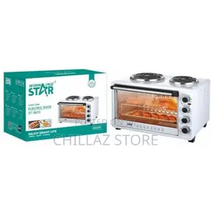 Winningstar 45L Convection Oven With 2 Coil Hot Plate