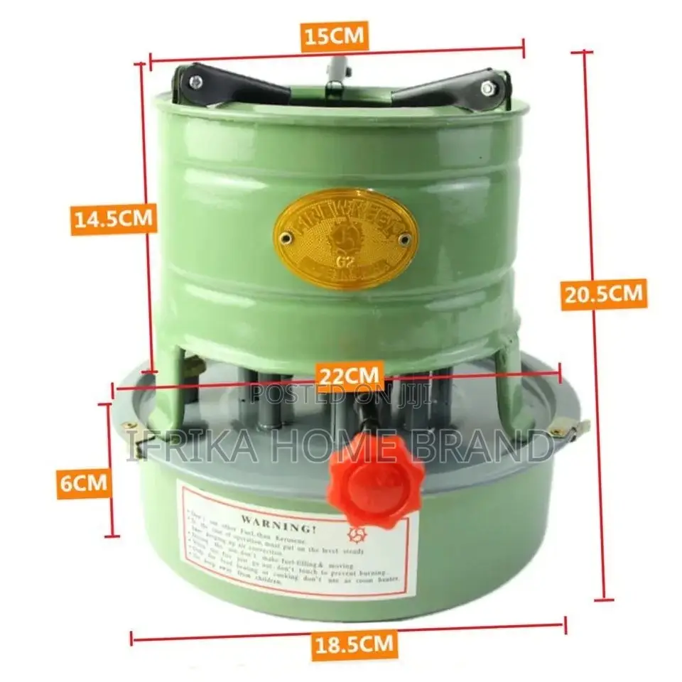 Kerosene Burner 8 Wicks Hiking Paraffin Cooking Stove