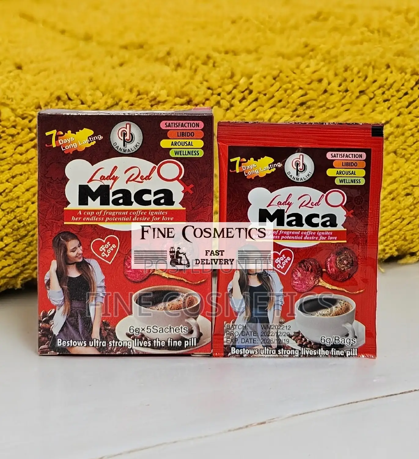 FEMALE SEX COFFEE | Instant Libido/Arousal Booster Lady Maca