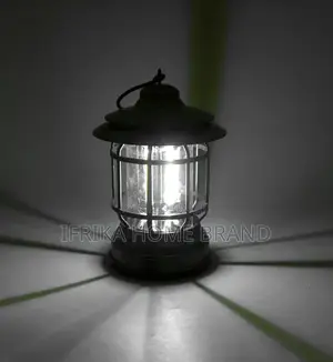 Mini LED Camping Lantern Warm White USB Travel Tent Lamp