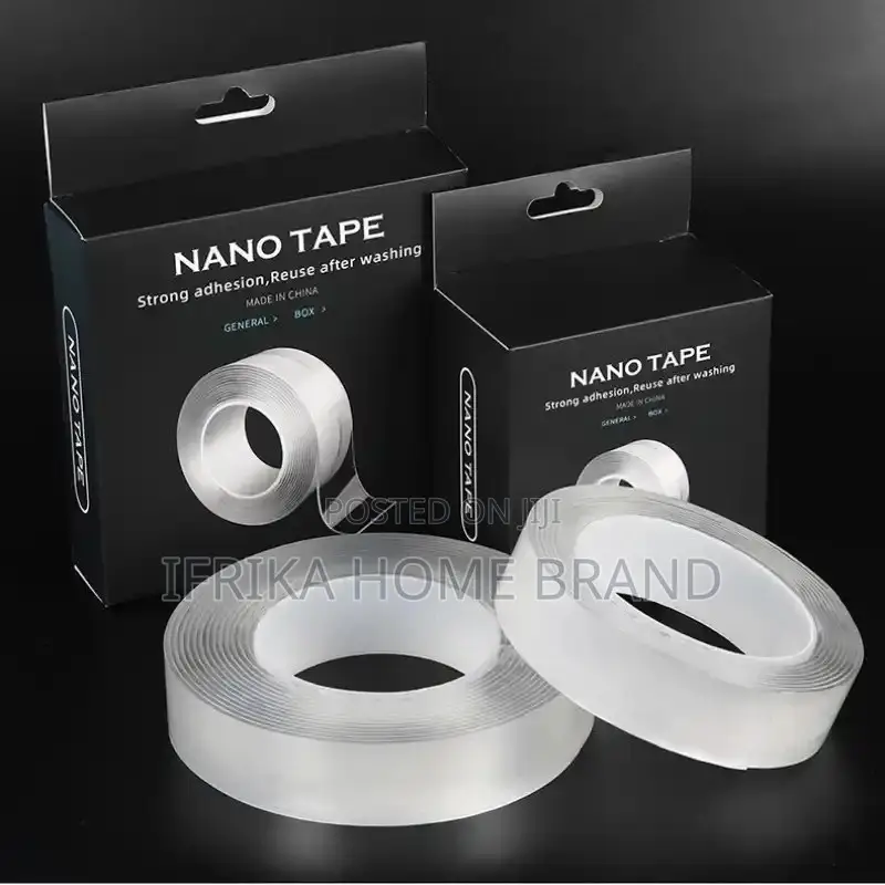 Nano Double Sided Adhesive Tape Transparent Strips Strong