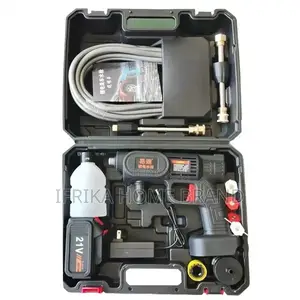 21v Portable Small Black High Pressure Car Gun Washer Dirty