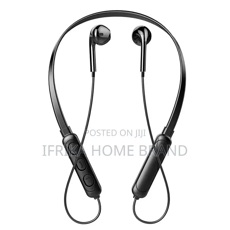 Portable Wireless Bluetooth Headset Neckhanging 9D Surround