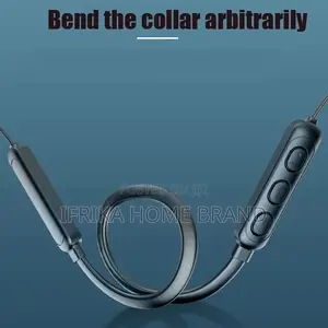 Portable Wireless Bluetooth Headset Neckhanging 9D Surround