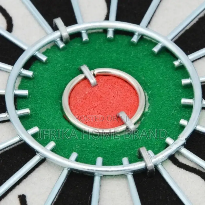 36CM Professional Double-Sided Flocking Dart Board Steel