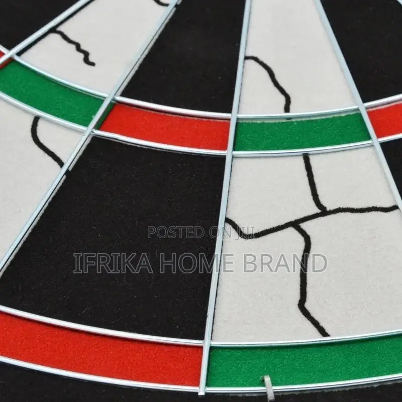 36CM Professional Double-Sided Flocking Dart Board Steel