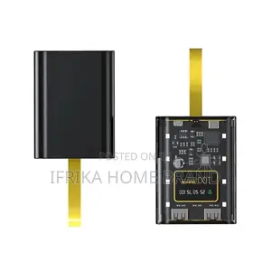 10000 Mah Transparent Power Bank With Digital Display