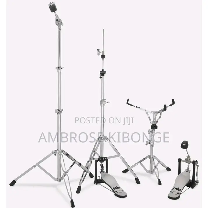 Heavy Duty Tripod Adjustable Hi-Hats/Crush Drum Cymbal Stand