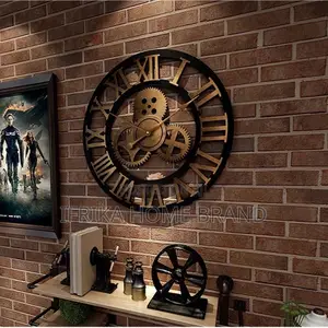 Wall Clock Room Living Hanging Clocksdecorative