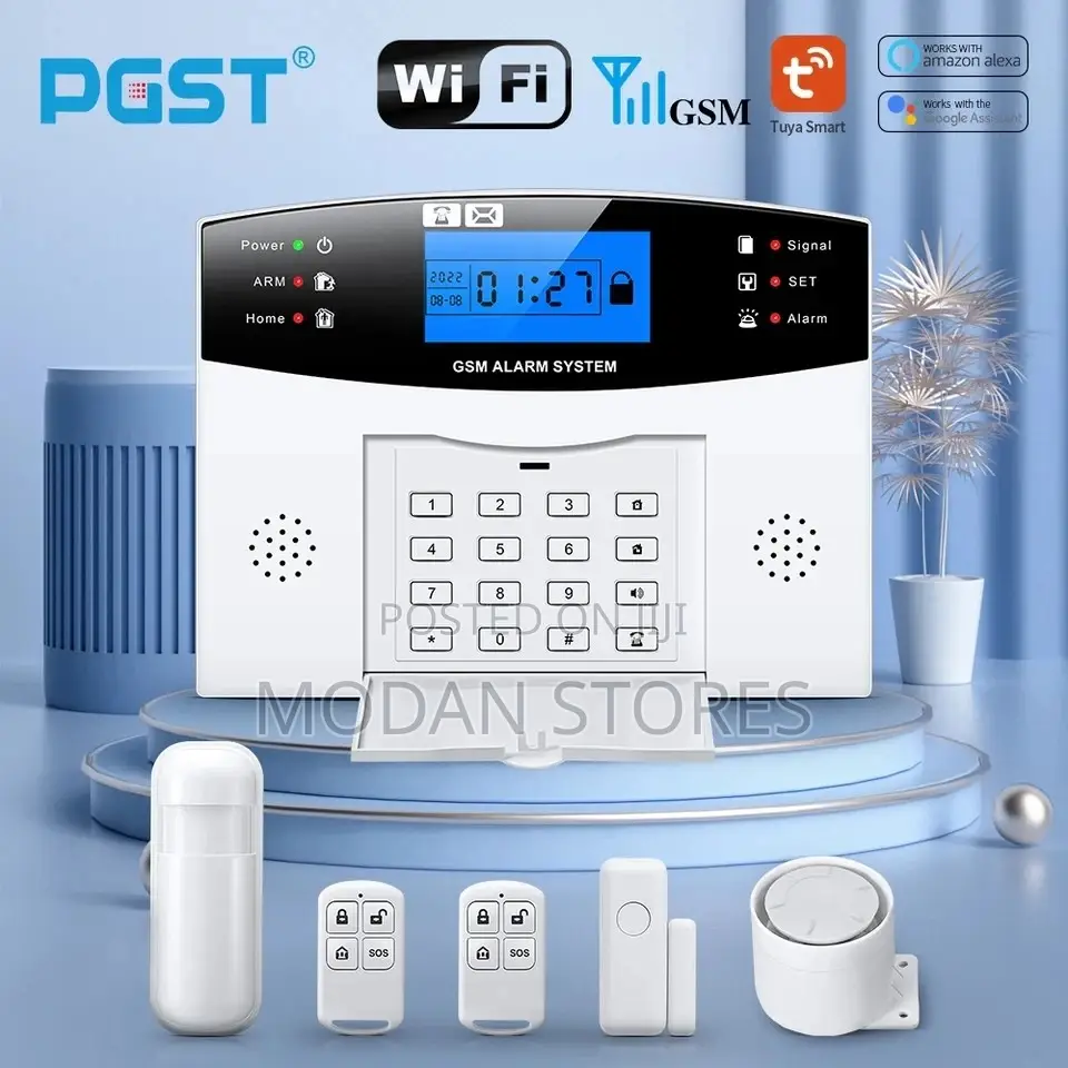 Wireless Alarm System Tuya 45 Siren GSM Alarm System