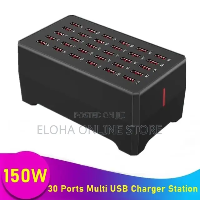 150W Multi USB Fast Charger LED Indicator