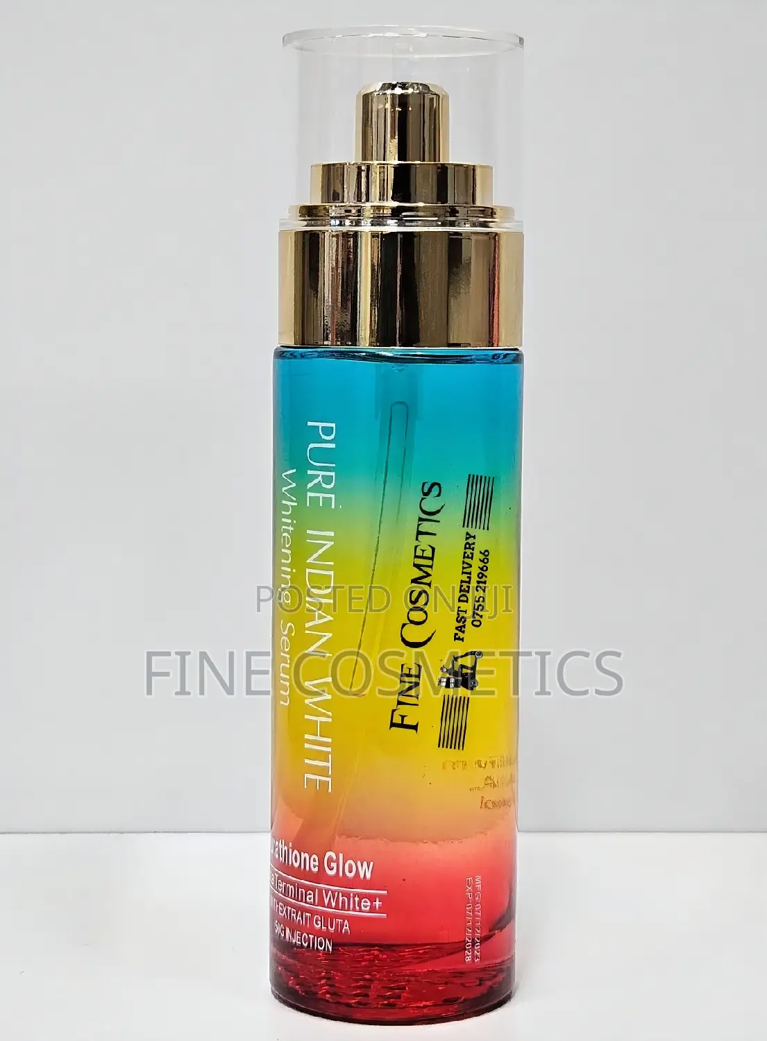 Pure Indian White Glutathione Glow Serum Injection Whitening