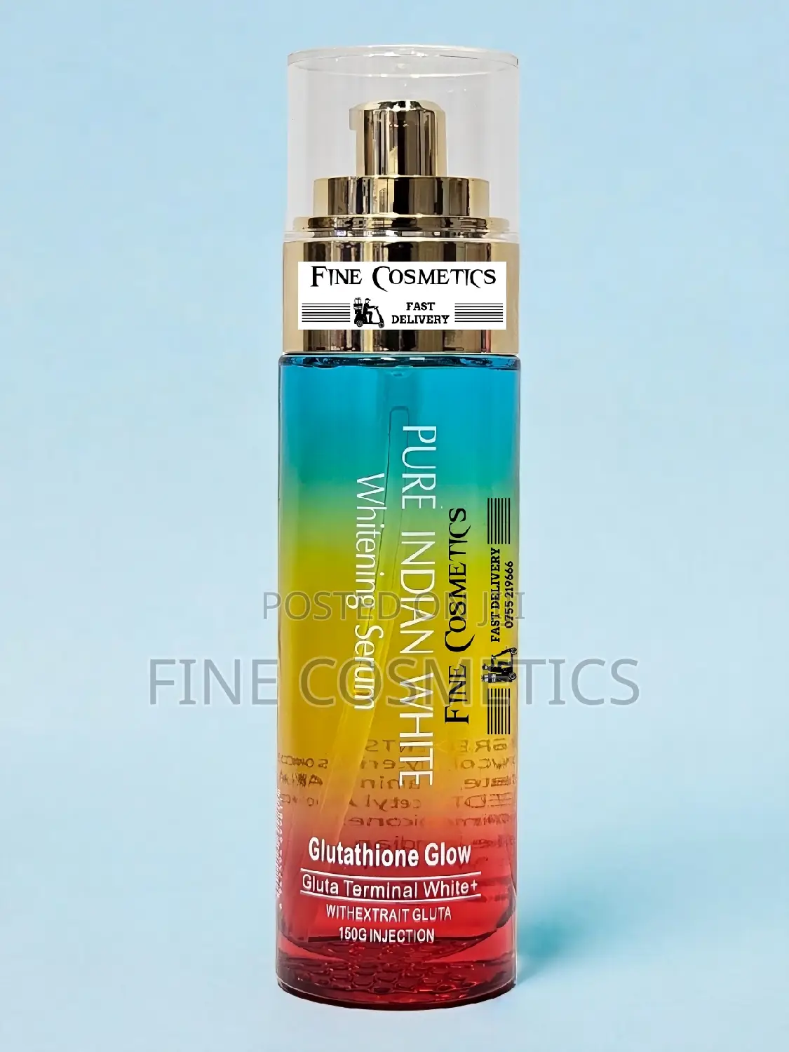 Pure Indian White Glutathione Glow Serum Injection Whitening