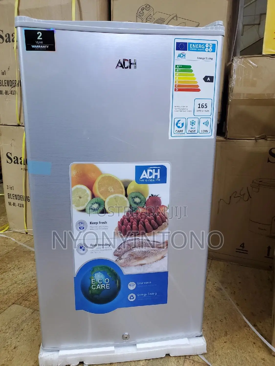 Adh 120liters Single Door Fridge With 2years Warranty