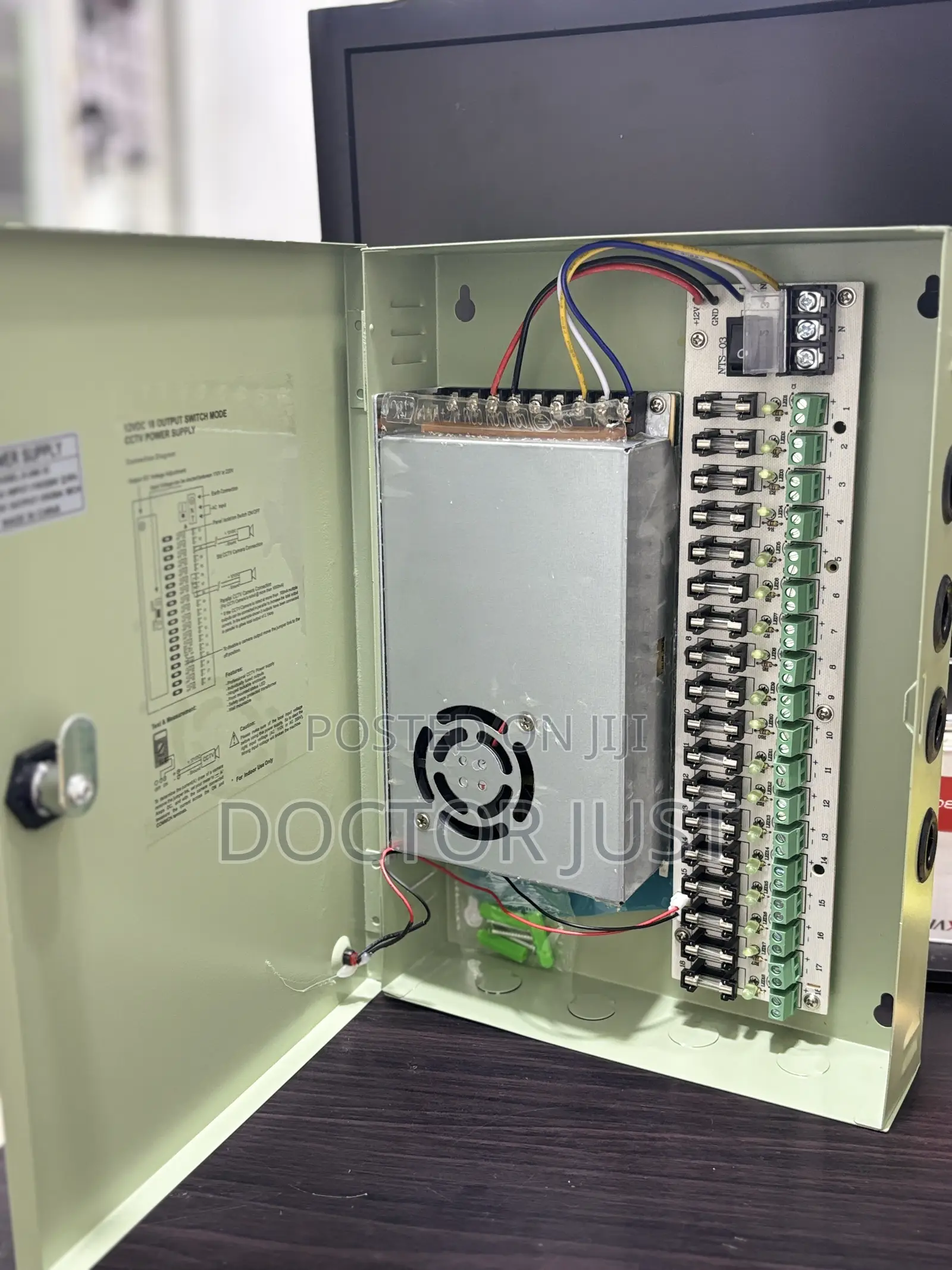 CCTV Fused Power Supply
