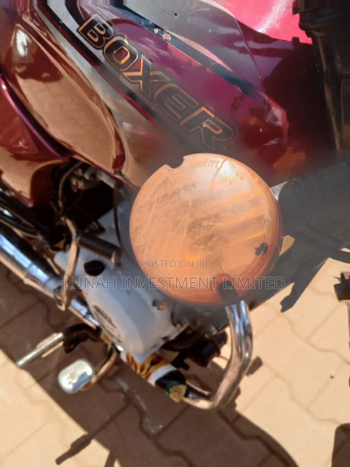 Bajaj Boxer 2023 Red